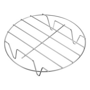 Unique Bargains Stainless Steel Round Cooking Rack for Roasting Baking - 1 of 4