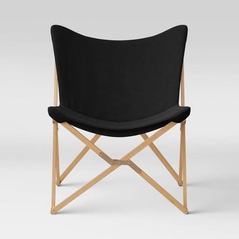 Wood Butterfly Chair Black - Room Essentials™ - image 1 of 4