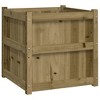 vidaXL Garden Planter 23.6"x23.6"x23.6" Impregnated Wood Pine - 2 of 4