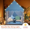 SUGIFT Kids Play Tent House with Lights Large Indoor Outdoor Playhouse with Cotton Mat Breathable Fabric - 2 of 4