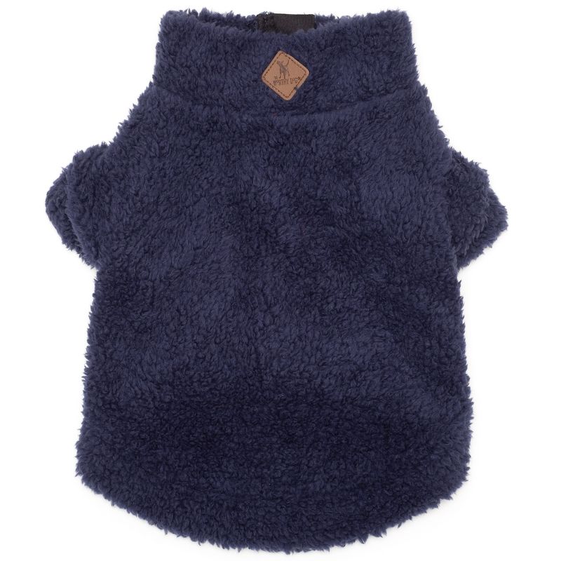 The Worthy Dog Fleece Quarter Zip Pullover, 1 of 3