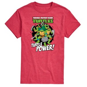 Men's - Teenage Mutant Ninja Turtles - Turtle Power Short Sleeve Graphic T-Shirt - 1 of 4