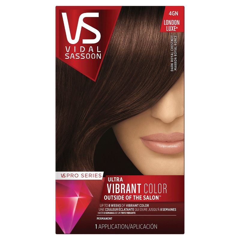 Vidal Sassoon Pro Series Permanent Hair Color - 3.7 fl oz - 4GN Dark Royal Chestnut - 1 kit, 3 of 6