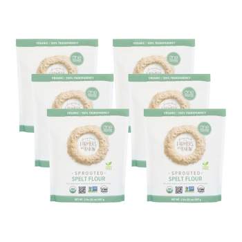 One Degree Organic Foods Sprouted Spelt Flour - Case of 6/32 oz