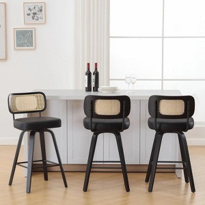 Bekrvio 26'' Swivel Counter Height Bar Stools - 1 of 4