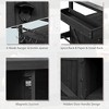 Kitchen Island, with Storage Rack, Drawers, Spice Rack & Towel Rack, for Dining, Kitchen & Barbecue - 4 of 4