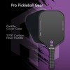 Aukfa Carbon Fiber Pickleball Paddle – Cold Pressed, 16mm Polypropylene Core, Fabric Surface, Elongated Shape - 3 of 4