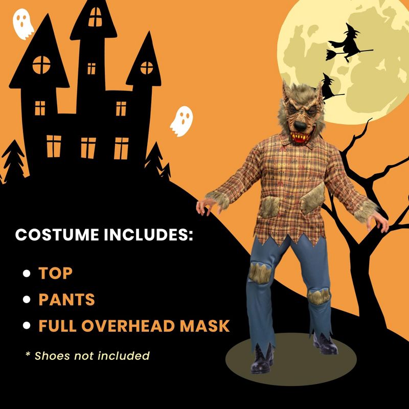 Dassyn Creations Werewolf Adult Costume | One Size Fits Most, 3 of 5