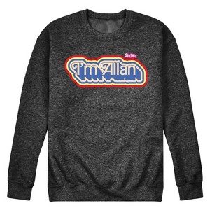 Men's - Barbie - I'm Allen Graphic Fleece Sweatshirt - 1 of 4