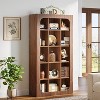 Tribesigns 70.8-Inch Tall Bookcase, 5-Tier Wood Bookshelf with 15 Open Shelves, Freestanding Storage Organizer for Living Room, Office - 4 of 4