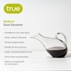 True Mallard Handled Wine Decanter, Glass Carafe, Red and White Wine, Wine Aeration, Bar Gadgets, Wine Lover Gifts, Holds 1 Standard Bottle, 53 oz - 2 of 4