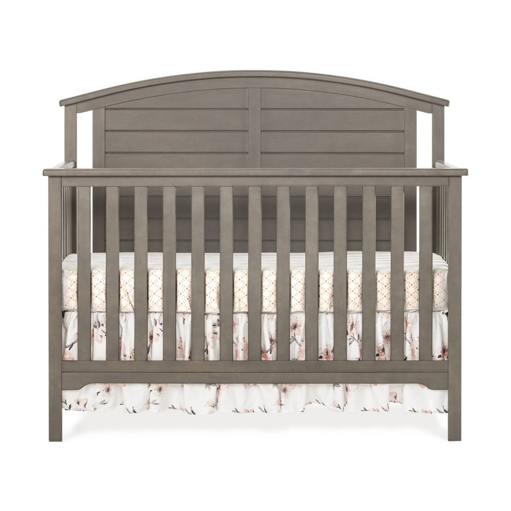Child Craft Forever Eclectic Hampton Curve Top 4-in-1 Convertible Crib - Dapper Gray -  81473489