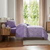 Nestl Bed in a Bag, 7pc Comforter Set Botanical Design, Modern Comforter Sets with Sheets, Bed in a Bag Bed Set - 2 of 4