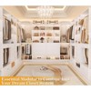 Aheaplus Closet Organizer with 3 Drawers,  Freestanding Wardrobe System with Shoe Shelf - 3 of 4