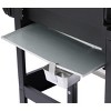 ORRD 3-Burner Gas Grill 25,650 BTU | Stainless Steel Warming Rack & Side Table | Portable with Wheels - 3 of 4