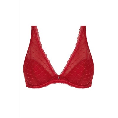 Women's Wo's Padded Demi Cup Bra - Antigel Boudoir de Filles