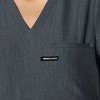 Members Only Siena V-Neck Scrub Top for Women With Double Chest And Waist Pockets - 3 of 4