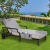 Linum Home Textiles 100% Turkish Cotton Standard Size Chaise Lounge Cover - 3 of 3