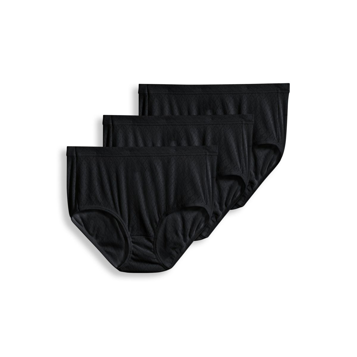 Jockey Women's 100% Cotton Elance Breathe Brief - 3 Pack