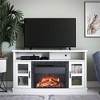 Knox Bay Fireplace Console with Glass Doors TV for TVs up to 60" - Room & Joy - 2 of 4