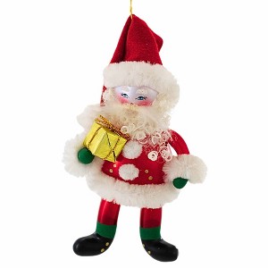 Italian Ornaments 6.5 Inch Golden Gift Nick Santa Italian Ornaments Tree Ornaments - 1 of 3