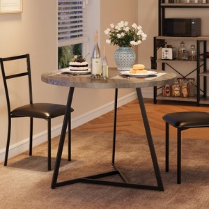 Whizmax Round Kitchen Chairs for 2 Modern Dining Room Table Set for Small Space - 1 of 4