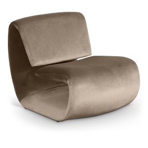 Meridian Furniture,Nouveau Velvet Accent Chair - 1 of 4
