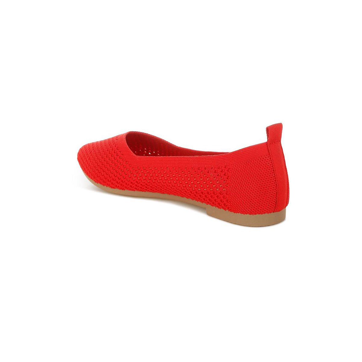Обувь London Rag Womens Selaris Fly Knit Slip On Ballerinas 6 — фото 6