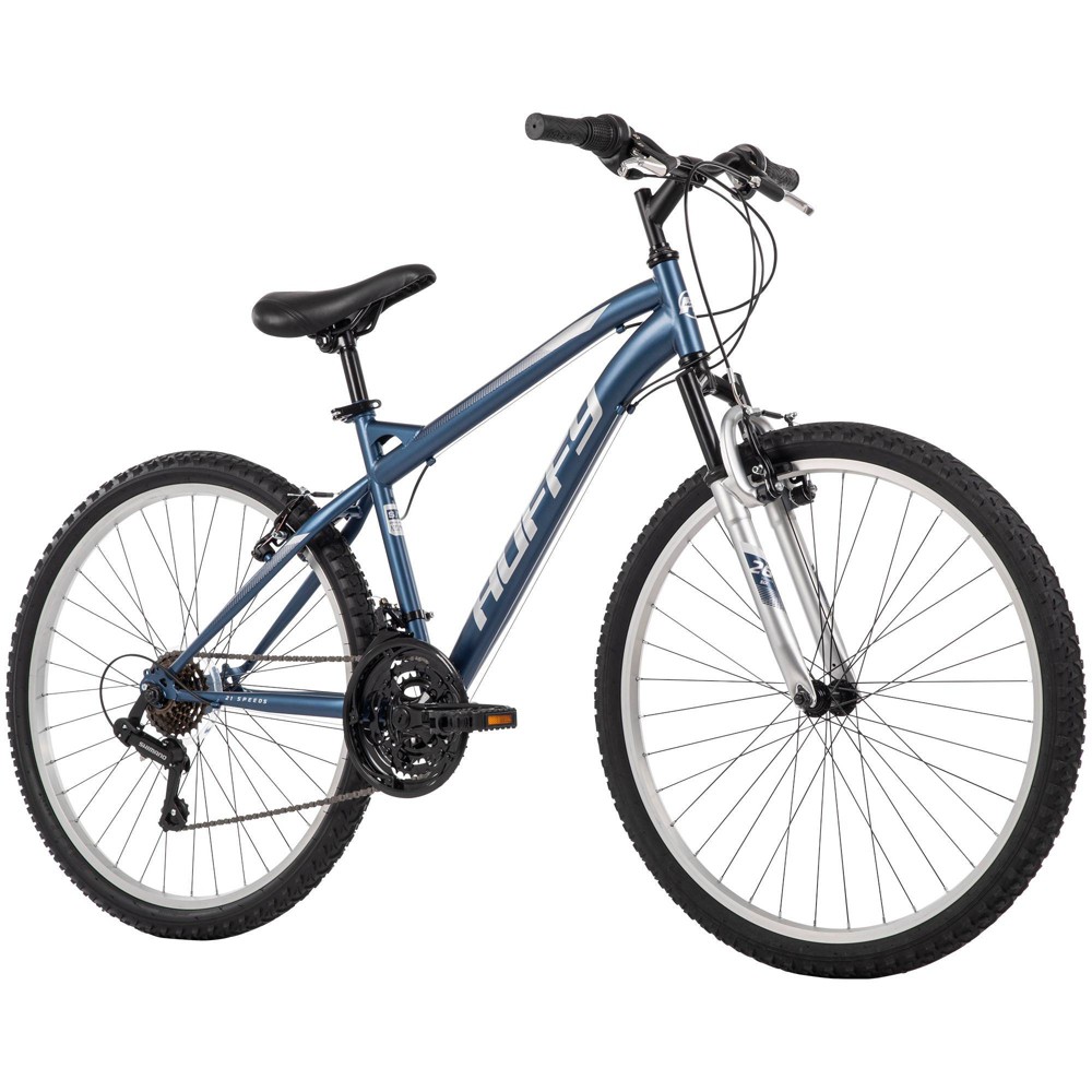 Huffy Highland Mountain Bike - 26" Wheels - 21 Speeds - S/M - Blue