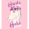 Girl's Lost Gods Floral Horse Love At First Ride T-Shirt - 2 of 4