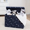 Sammy & Lou Printed Felt Toy Chest - Stars/Constellation - image 2 of 4