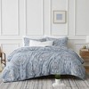 Southshore Fine Living Pure Melody Paisley Oversized ultra-soft Duvet Cover Set with shams - 2 of 4