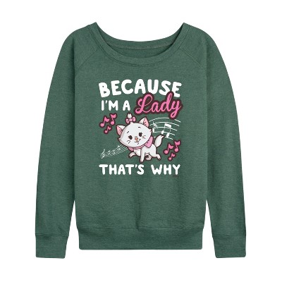 Women's - Disney - The Aristocats Lightweight French Terry Slouchy