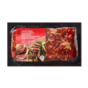 Carne Asada Seasoned Beef Skirt Steak - 19.84oz - Good & Gather™ - 1 of 2
