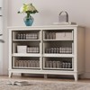 6 Dresser for Bedroom, 47" Wide Drawer Dresser with Storage Freestanding, Wooden Closet Storage Chest for Living Room, Bedroom, Entryway - 2 of 4