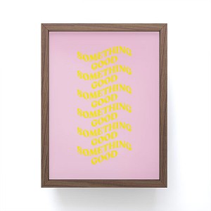 Grace Something Good Framed Mini Art Print 4" (H) x 3" (W) x 1" (D) - Society6 - 1 of 3