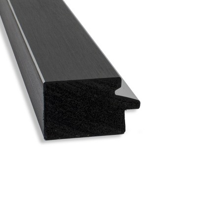 Eva Black and Silver Narrow 11x14 Wood Wall Frame