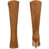 Perphy Women's Pointed Toe Side Zip Stiletto Heel Knee High Boots - 2 of 3