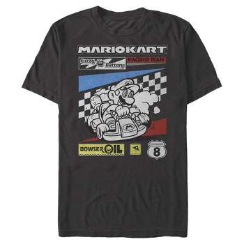 Men's Nintendo Mario Kart Racing Team T-Shirt