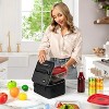 OPUX Insulated Lunch Box Men Women Adult, Compact Soft Cooler Bag Kids Boys Girls, Leakproof Small Pail Work School - 3 of 4