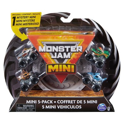 Monster Jam Mini Vehicles 5pk