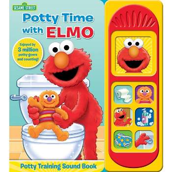 Sesame Street Potty Time with Elmo Sound Book - by Kelli Kaufmann (Board Book)