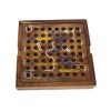 Slickblue Snakes & Ladders Game Box – Handcrafted Sheesham Wood, Stained Finish, Includes Pegs and Die - 3 of 4