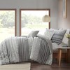 4Pcs Comforter Set, Modern Bedding Set, Cotton Bed Comforter - 3 of 4