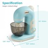 Robotime Dollhouses Pretend Play Kitchen Toy Accessories Appliance Blender Mixer with Bowl, Flour and Suger Realistic, Blue, 9.06"*6.61"*4.72" - 2 of 4