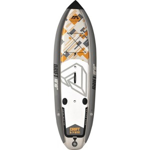 Aqua Marina 10.10'' Drift Fishing Paddleboard - Light Gray - 1 of 4