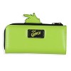 How The Grinch Stole Christmas 3D Character Faux Leather Zip Closure Wallet Green - 2 of 4