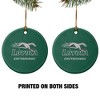 Loyola University Maryland Primary Logo Porcelain Holiday Christmas Tree Ornament - 2 of 4