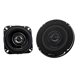 KENWOOD® RS Series KFC-1098RS 4-In. 240-Watt-Max-Power 2-Way Full-Range Car Speakers, Black, 2 Pack - 1 of 4