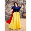 HalloweenCostumes.com 2X Women Disney Adult Snow White Plus Size Costume Womens, Fairy Tale Princess Dress Official Halloween Outfit., Yellow/Blue/Red - 4 of 4